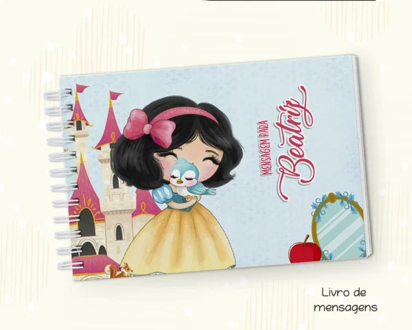 Arquivo Digital KIT Caderneta de vacina BRANCA DE NEVE 04 - Imagem 4