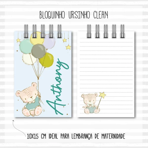Arquivo Digital KIT Caderneta de vacina URSINHO 5 - Imagem 4