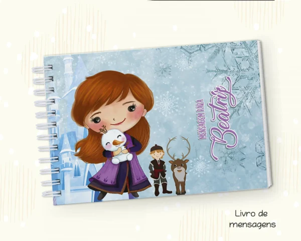 Arquivo Digital KIT Caderneta de vacina FROZEN 03 - Imagem 5