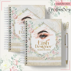 ARQUIVO DIGITAL AGENDA LASH DESIGNER FLORAL 02 - 2024