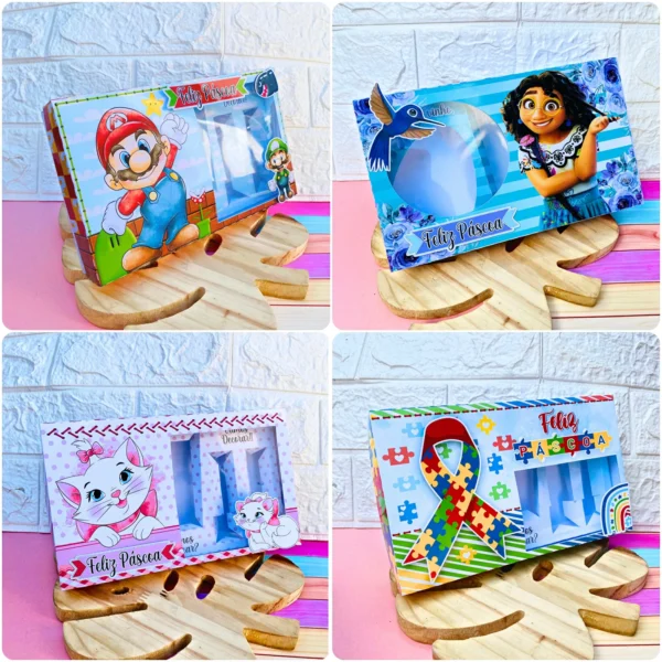 ARQUIVO DIGITAL CAIXAS MINI CONFEITEIRO TEMAS 02 - Imagem 2