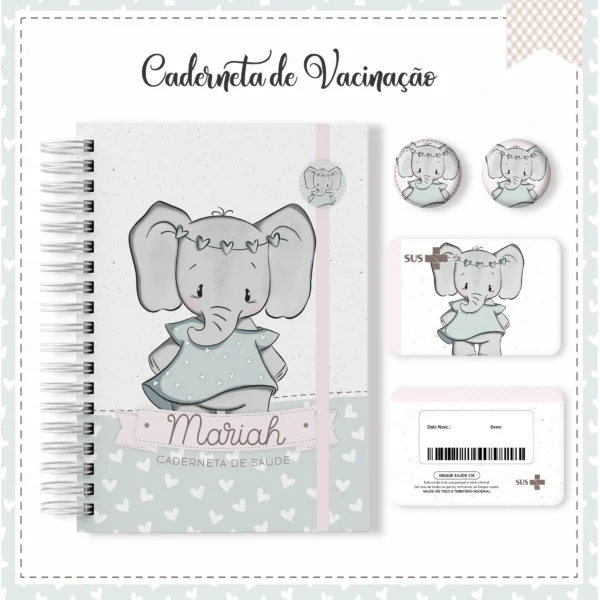 ARQUIVO DIGITAL CADENETA DE VACINA ELEFANTINHA CUTE 01