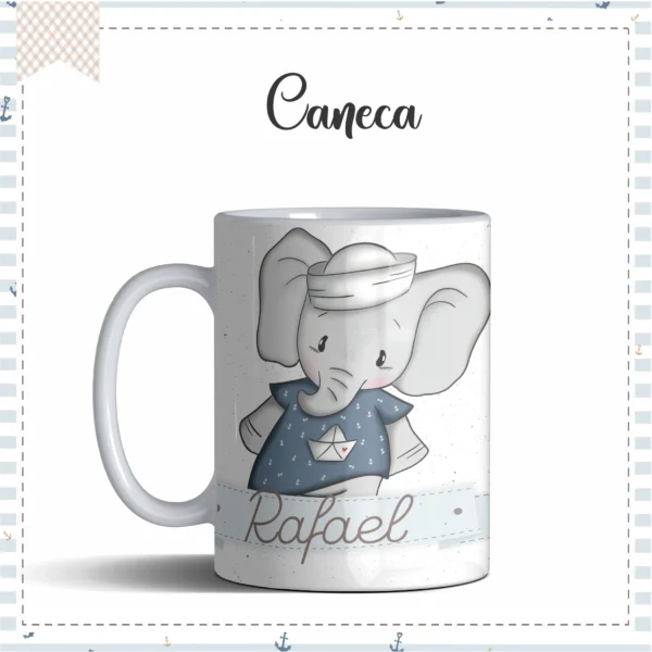 ARQUIVO DIGITAL CADENETA DE VACINA ELEFANTINHO CUTE 01 - Imagem 2