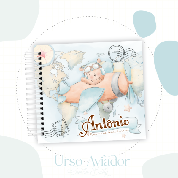 ARQUIVO DIGITAL CADENETA DE VACINA URSINHO AVIADOR 07 - Imagem 2