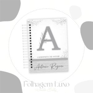 ARQUIVO DIGITAL CADENETA DE VACINA ALFABETO FOLHAGEM 02