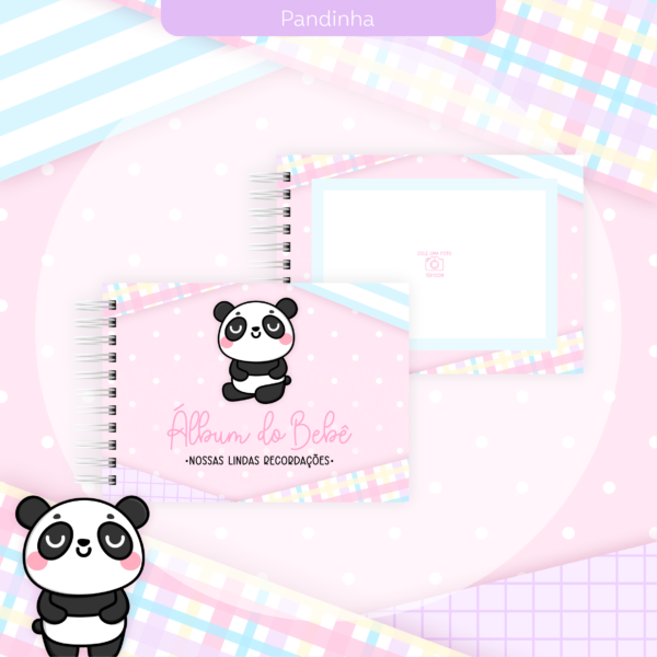 ARQUIVO DIGITAL CADENETA DE VACINA PANDA MENINA 07 - Imagem 9