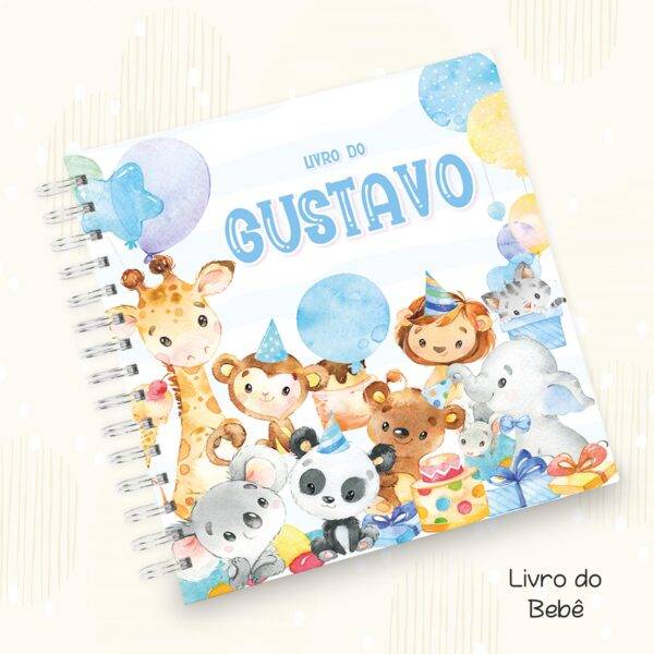 ARQUIVO DIGITAL CADENETA DE VACINA FESTA DOS ANIMAIS MENINO 01 - Imagem 3