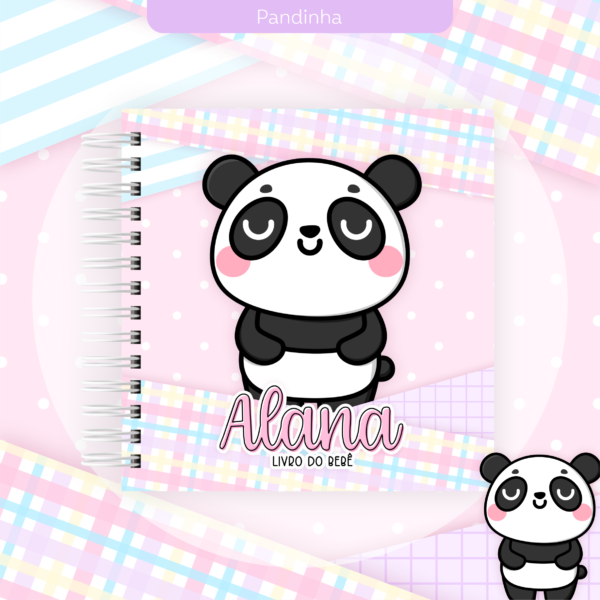 ARQUIVO DIGITAL CADENETA DE VACINA PANDA MENINA 07 - Imagem 4
