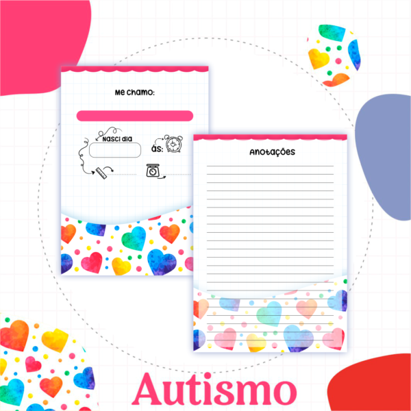 ARQUIVO DIGITAL CADENETA DE VACINA AUTISMO MENINA 01 - Imagem 2
