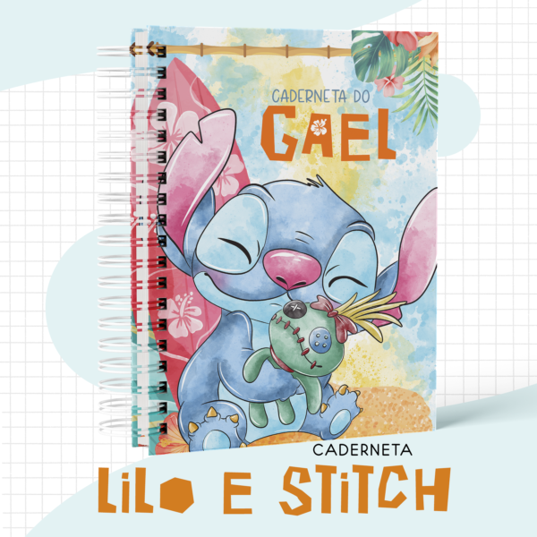 ARQUIVO DIGITAL CADENETA DE VACINA LILO E STITCH 01 - Imagem 2