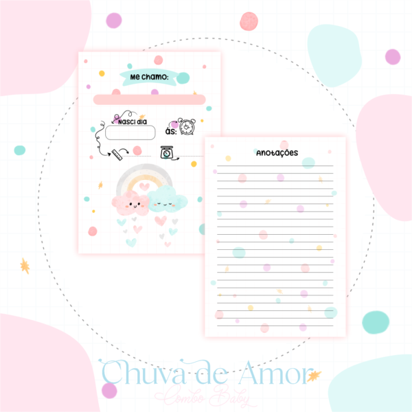 ARQUIVO DIGITAL CADENETA DE VACINA CHUVA DE AMOR 08 - Imagem 2
