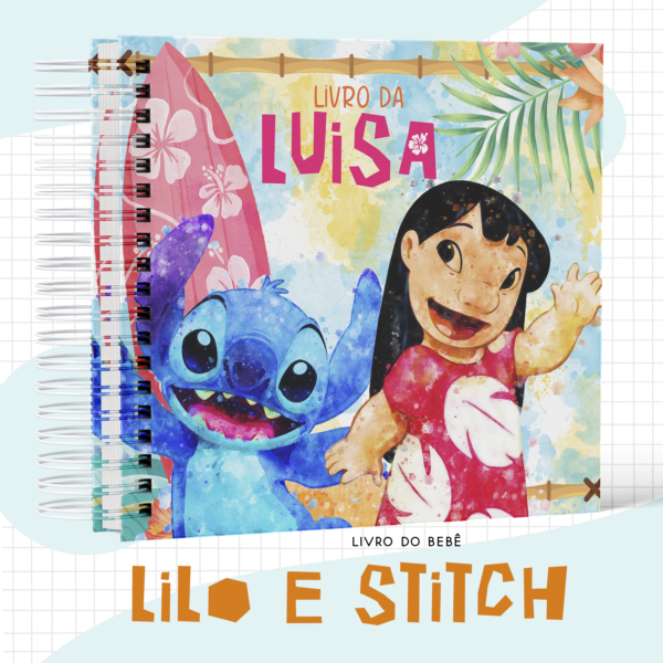 ARQUIVO DIGITAL CADENETA DE VACINA LILO E STITCH 01 - Imagem 8