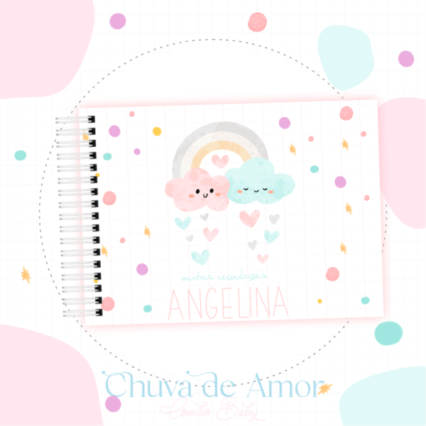 ARQUIVO DIGITAL CADENETA DE VACINA CHUVA DE AMOR 08 - Imagem 6