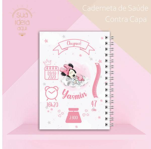 ARQUIVO DIGITAL CADENETA DE VACINA MINNIE BABY 04 - Imagem 2