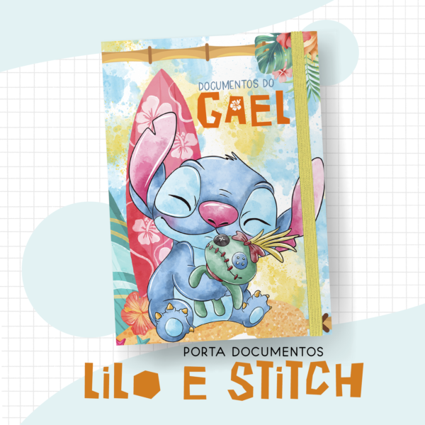 ARQUIVO DIGITAL CADENETA DE VACINA LILO E STITCH 01 - Imagem 3