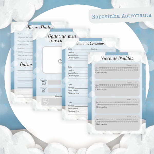 ARQUIVO DIGITAL CADENETA DE VACINA RAPOSINHA ASTRONAUTA 01 - Imagem 4