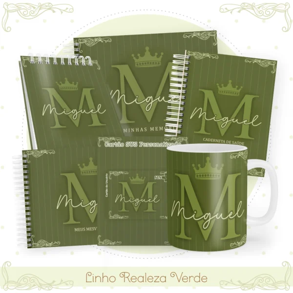 Arquivo Digital CADENETA DE VACINA ALFABETO VERDE 02 - Imagem 2