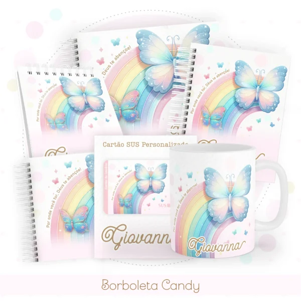 Arquivo Digital CADENETA DE VACINA BORBOLETA CANDY 01 - Imagem 2