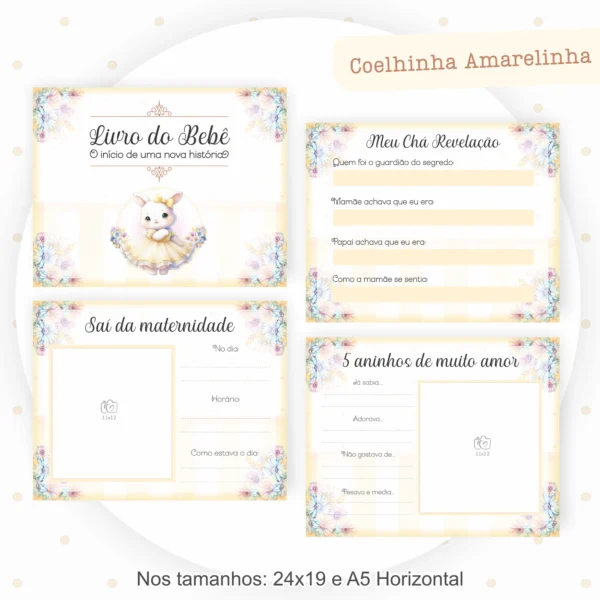 Arquivo Digital CADENETA DE VACINA COELHINHA AMARELINHA 09 - Imagem 4