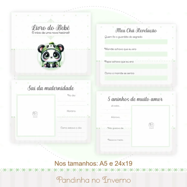 Arquivo Digital CADENETA DE VACINA PANDA MENINO 05 - Imagem 5