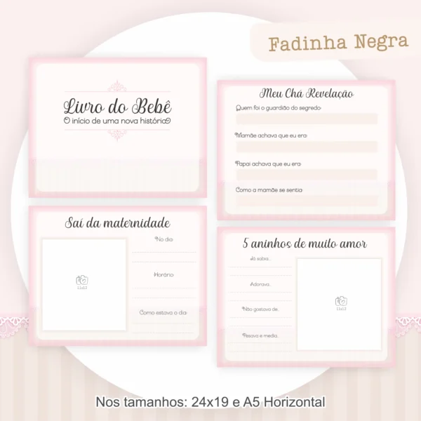 Arquivo Digital CADENETA DE VACINA FADINHA NEGRA 01 - Imagem 5