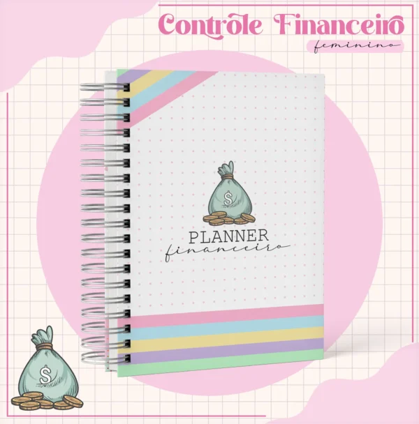 Arquivo Digital PLANNER FINANCEIRO FEMININO 01 - PERMANENTE