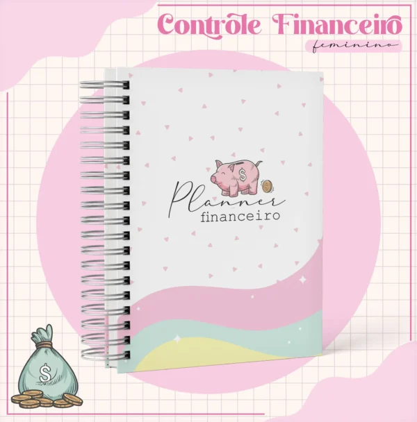 Arquivo Digital PLANNER FINANCEIRO FEMININO 01 - PERMANENTE - Imagem 2