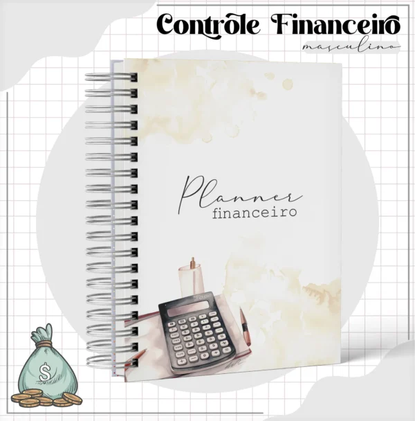 Arquivo Digital PLANNER FINANCEIRO MASCULINO 01 - PERMANENTE - Imagem 2