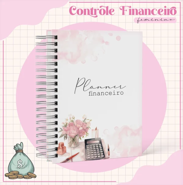 Arquivo Digital PLANNER FINANCEIRO FEMININO 01 - PERMANENTE - Imagem 3