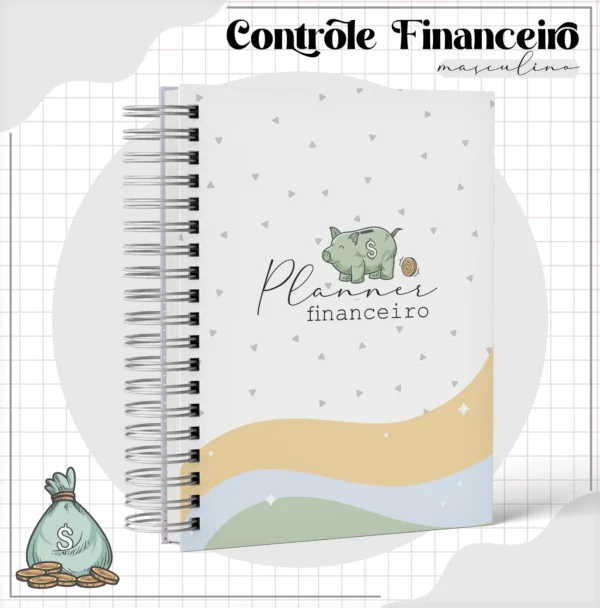 Arquivo Digital PLANNER FINANCEIRO MASCULINO 01 - PERMANENTE - Imagem 3