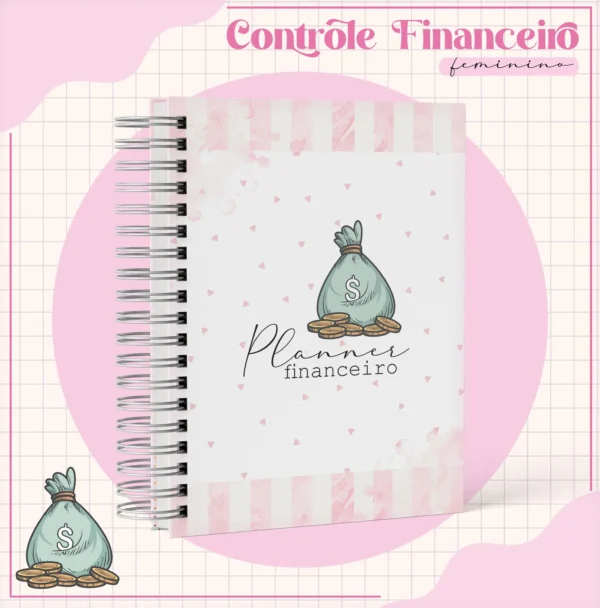 Arquivo Digital PLANNER FINANCEIRO FEMININO 01 - PERMANENTE - Imagem 4