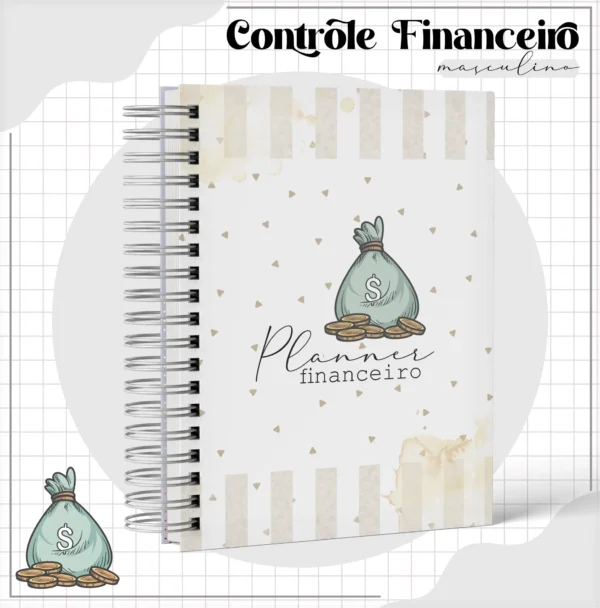 Arquivo Digital PLANNER FINANCEIRO MASCULINO 01 - PERMANENTE - Imagem 4