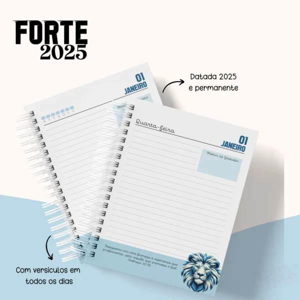 Arquivo Digital AGENDA CRISTÃ MASCULINA 01 - 2025 - Imagem 3