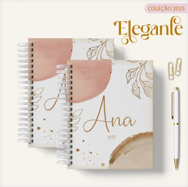 ARQUIVO DIGITAL AGENDA FLORAL ELEGANTE 03 - 2025