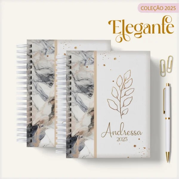 ARQUIVO DIGITAL AGENDA FLORAL ELEGANTE 05 - 2025