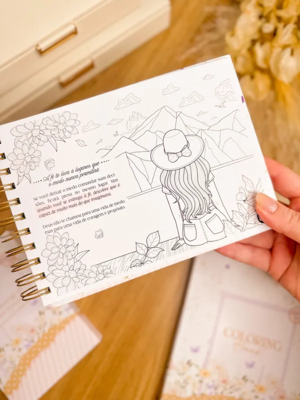 Arquivo Digital LIVRO DE COLORIR E CARDS DIA DA MULHER 01 - Imagem 4