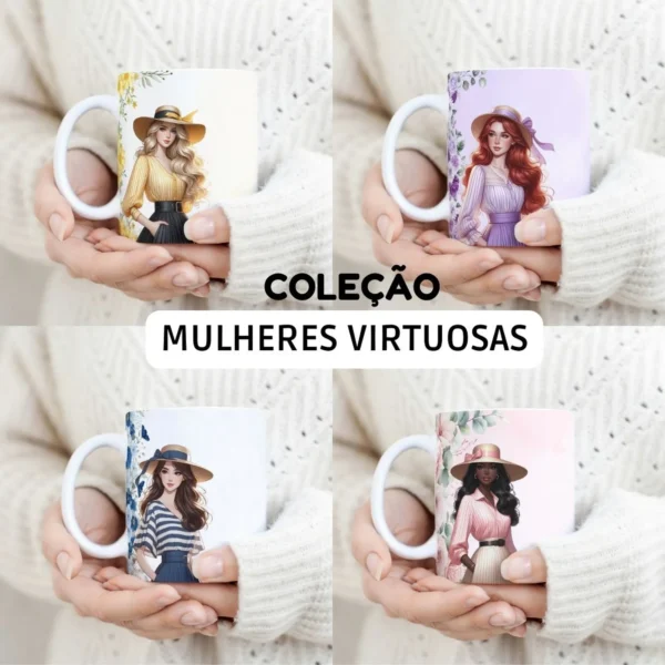 Arquivo Digital CANECAS MULHERES VIRTUOSAS 1