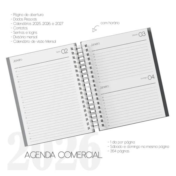 Arquivo Digital AGENDA MIOLO COMERCIAL 1 - 2026