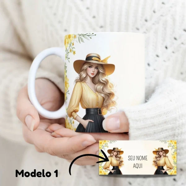 Arquivo Digital CANECAS MULHERES VIRTUOSAS 1 - Imagem 2