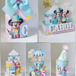Arquivo Digital KIT FESTA Mickey Minnie Circo Candy 1