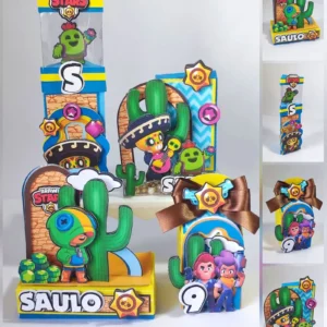 Arquivo Digital KIT FESTA BRAWL STARS 1