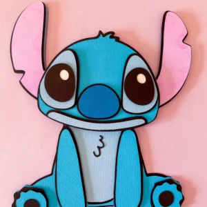 Arquivo Digital TOPO DE BOLO STITCH CAMADAS 1