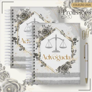Arquivo Digital AGENDA ADVOGADA FLORAL 2 - 2026