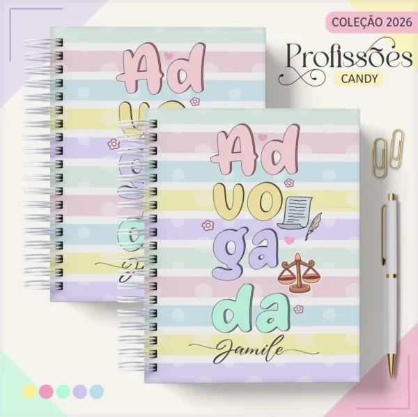 Arquivo Digital AGENDA ADVOGADA CANDY 1 - 2026