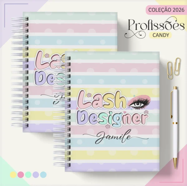 Arquivo Digital AGENDA LASH DESIGNER CANDY 1 - 2026
