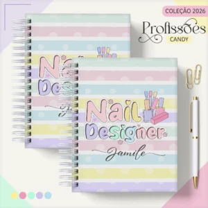 Arquivo Digital AGENDA NAIL DESIGNER CANDY 1 - 2026