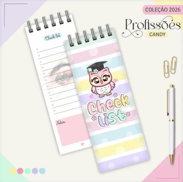 Arquivo Digital AGENDA LASH DESIGNER CANDY 1 - 2026 - Imagem 3