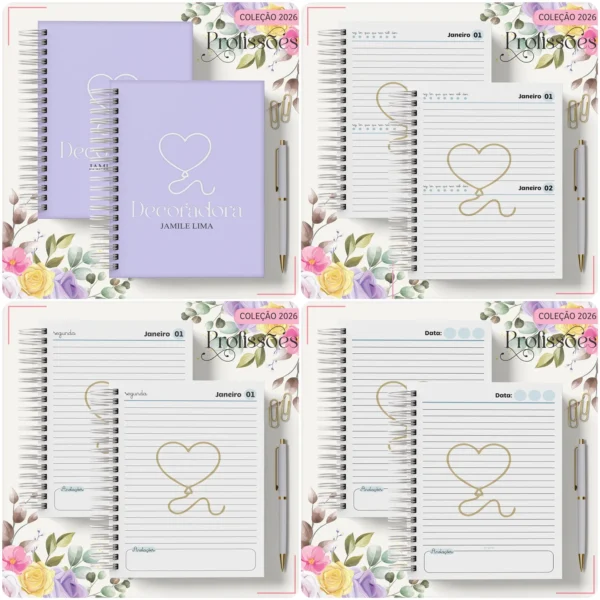 Arquivo Digital AGENDA DECORADORA FLORAL 2 - 2026 - Imagem 4