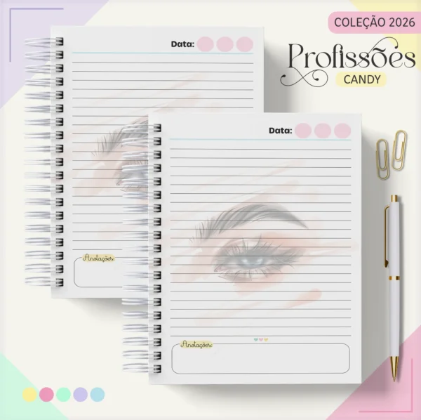 Arquivo Digital AGENDA LASH DESIGNER CANDY 1 - 2026 - Imagem 6