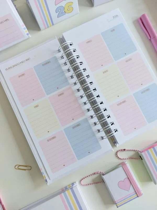 Arquivo Digital AGENDA E PLANNERS COLLORS 1 - 2026 - Imagem 3